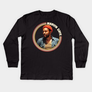 Marvin Gaye Kids Long Sleeve T-Shirt